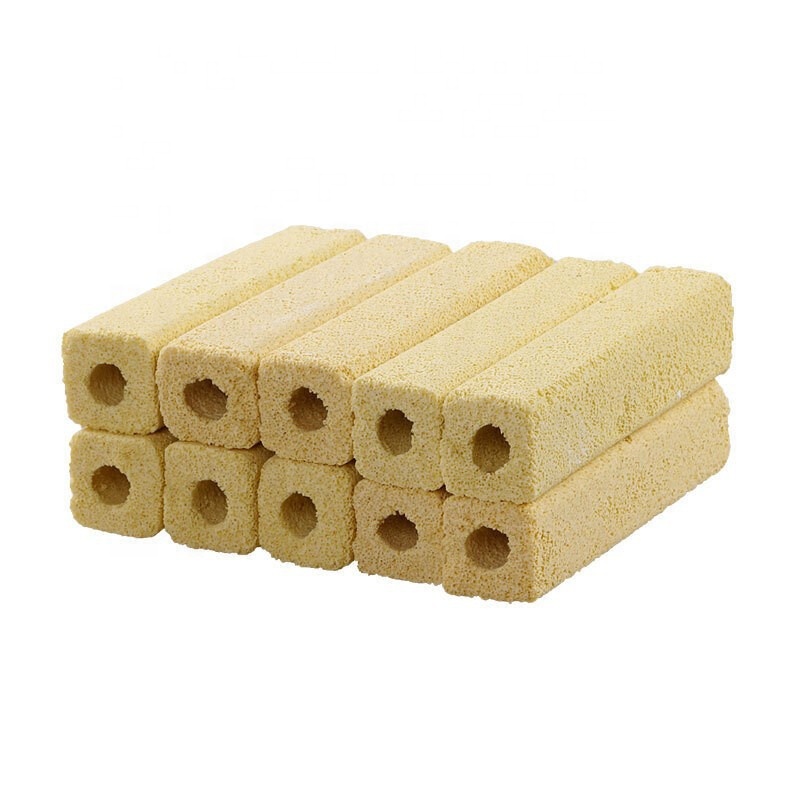 Factory Fish Tank Biochemical Ball Yellow Round 20mm Bacteria House Nitrifying Bacteria House Aquarium Filter Ceramic Ring