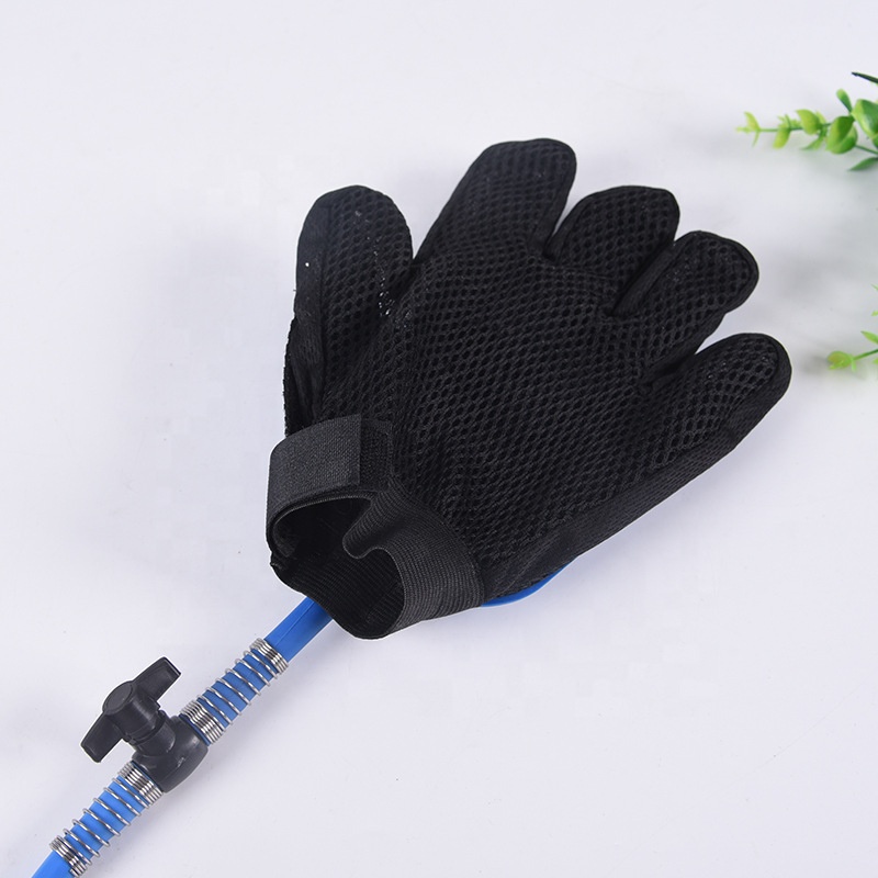 Silicone Pet Hair Remover Guantes de mascotas Deshedding Brush Gloves Pet Washing Grooming Glove Tools Dog Cat Massage Gloves