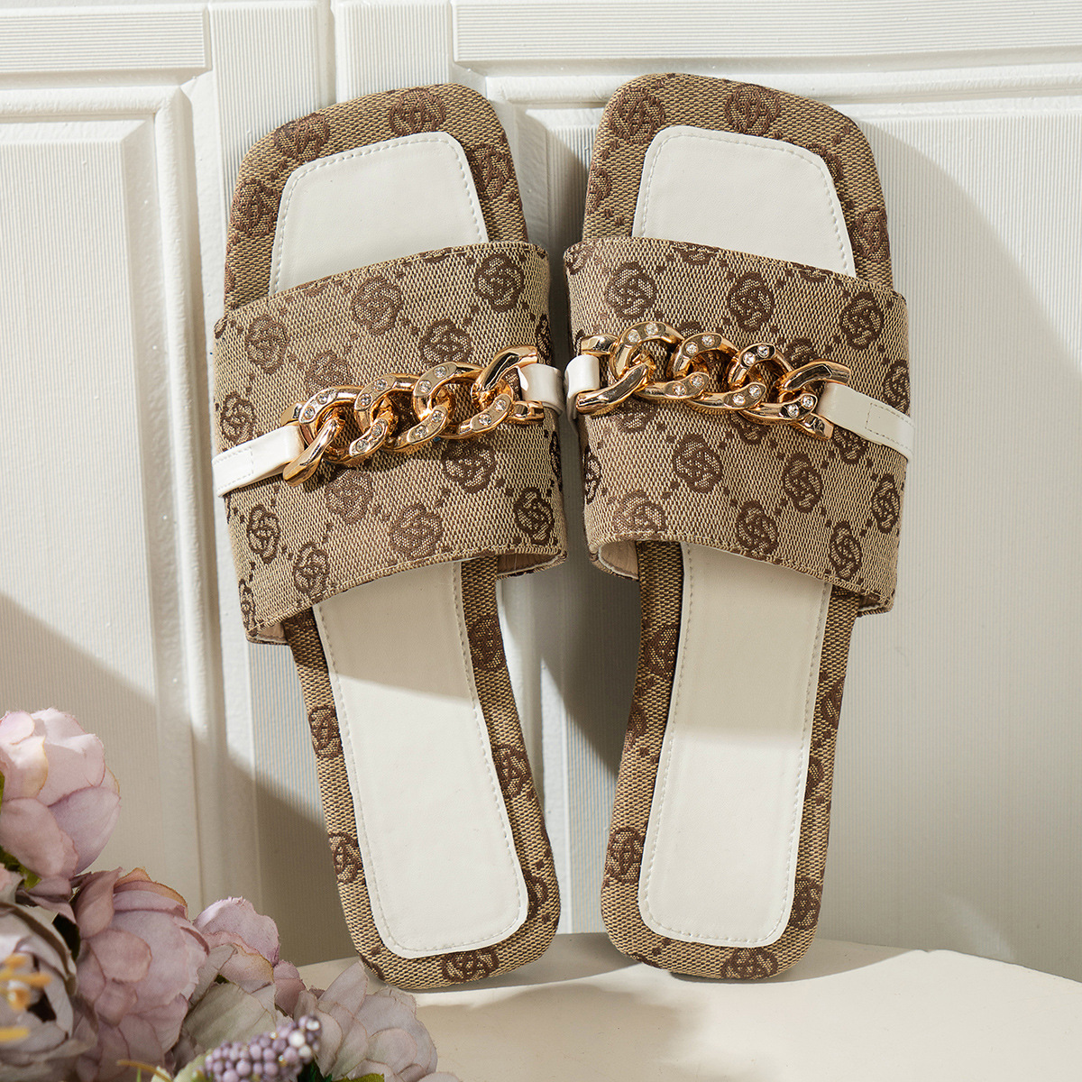 2025 Free shipping shoet Women Plush Warm Home Flat Slippers Soft Comfortable Winter Cotton Shoes Indoor Plush Slippers