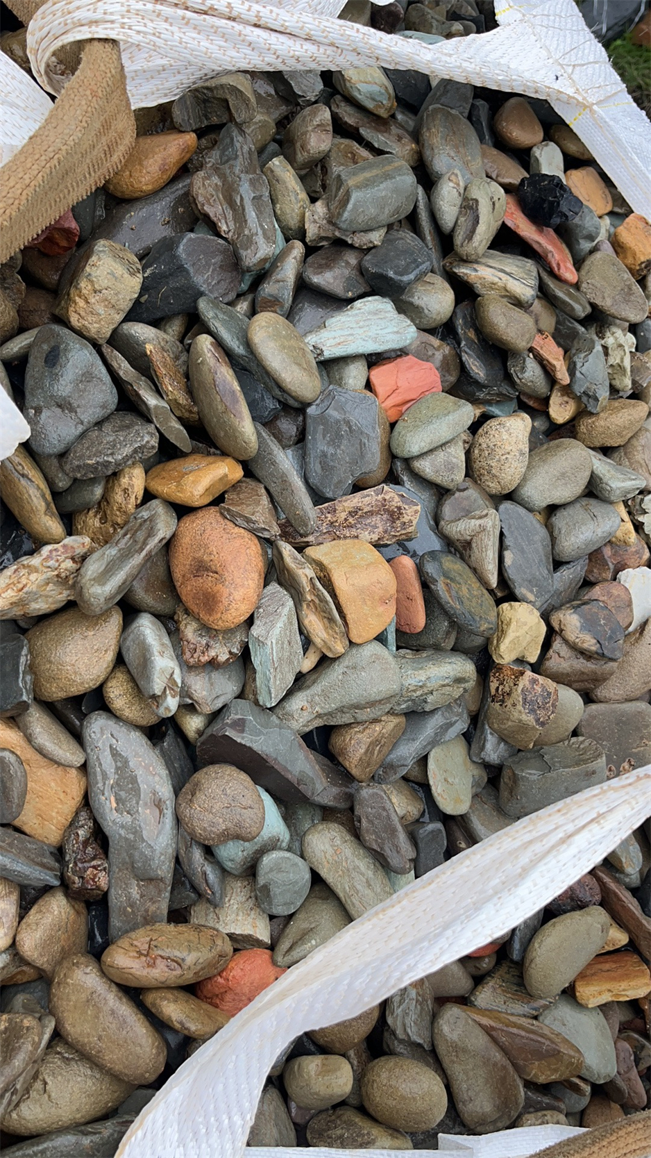 schist landscaping aquarium rocks Decorative Stream Stones fish tank Special Stones for Gardening decoration