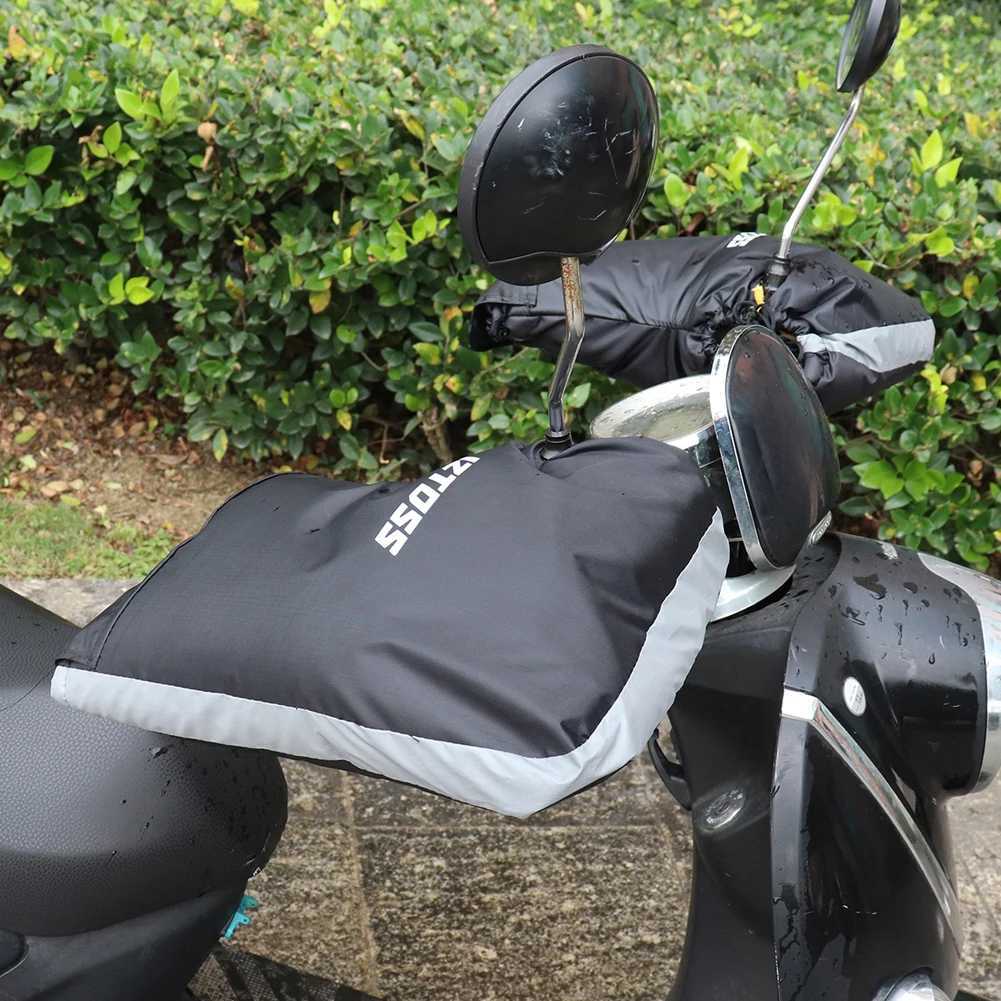 Motorcycle Scooter Warm Handlebar Muff Rainproof Motorbike Grip Thermal Cover Winter Motorcycle Gloves Motorcycle Accessories S25118