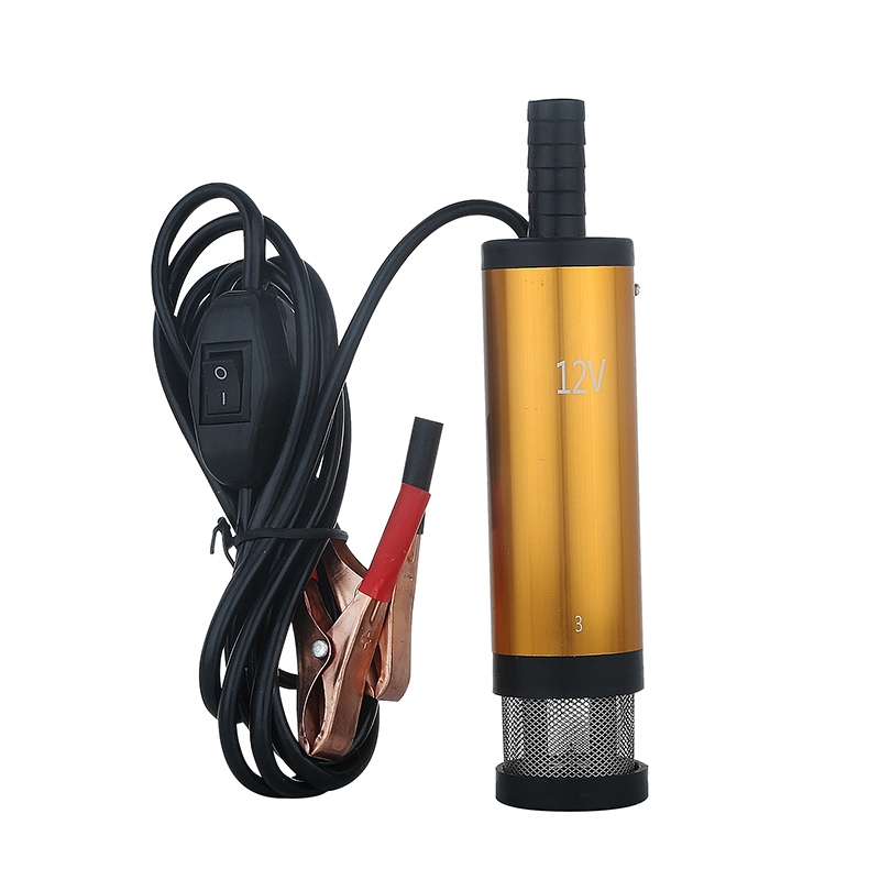 Portable Mini DC 12V 24V Electric Diesel Fuel Oil Kerosene Water Dispensing Submersible Pump for fish tank pumping water