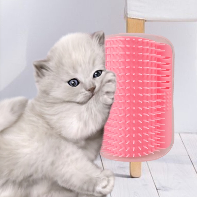 Cat scratches brush pet corner comb pet massage comb pet supplies