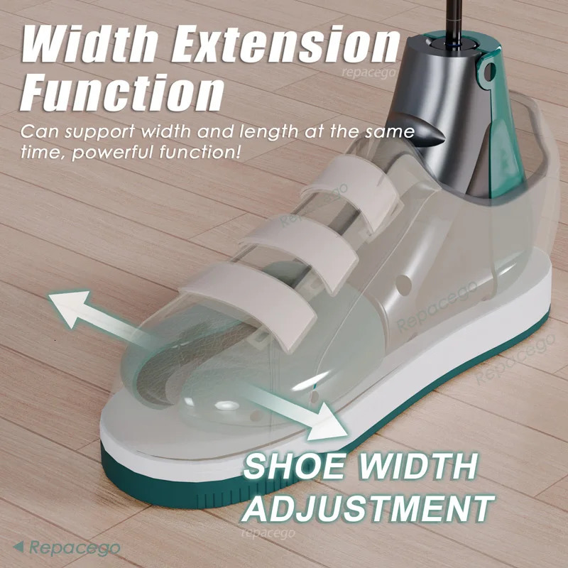 Repacego 1-piece shoe stretch tree universal unisex mens adjustable length high width low top shoe extender 241126