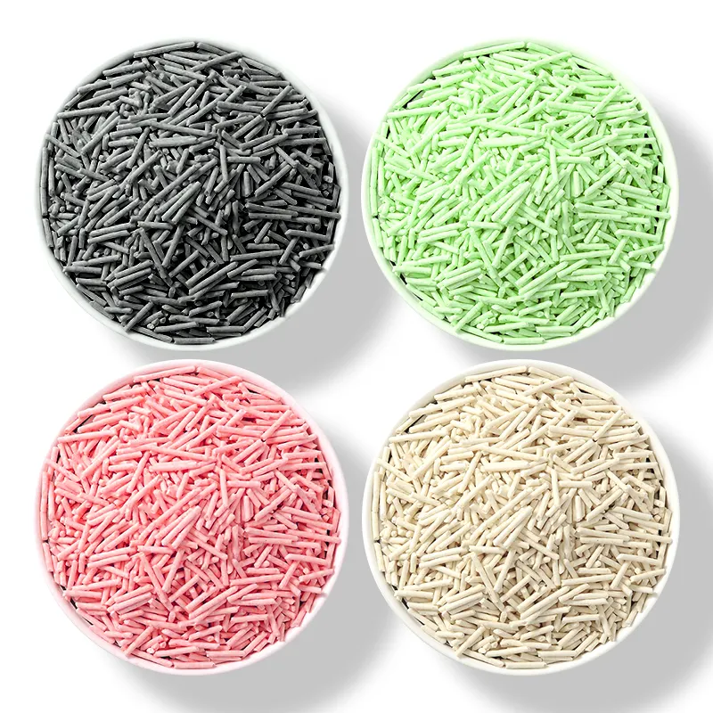 Efficient Deodorization And Fast Dissolved Natural Tofu Cat Litter With Good Foot Feeling And No Additives