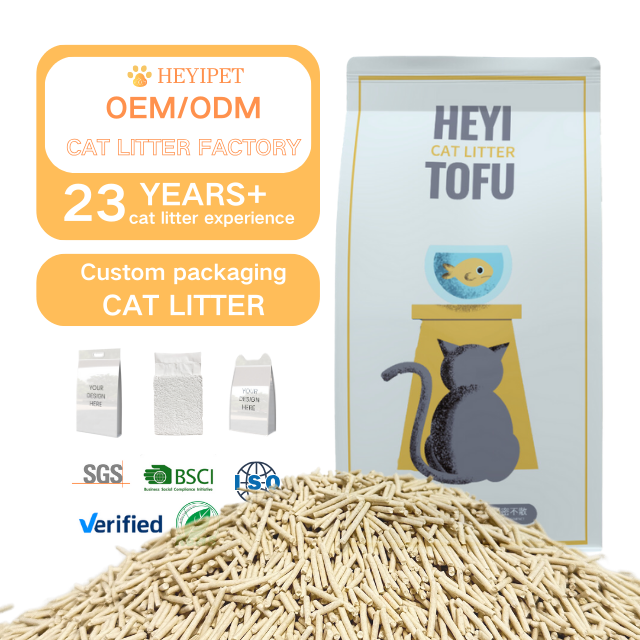 Oem Odm Service Offered High Absorption Non Clumping Easy Clean Safe For Pets Tofu Cat Litter
