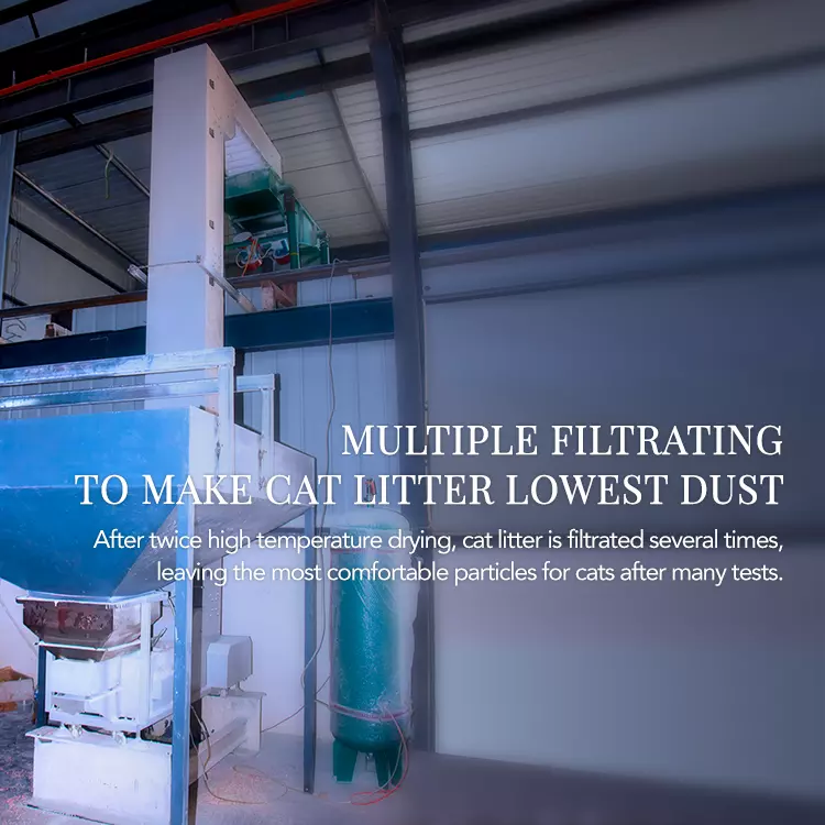 Bulk Flushable Clumping Green Broken tofu cat litter