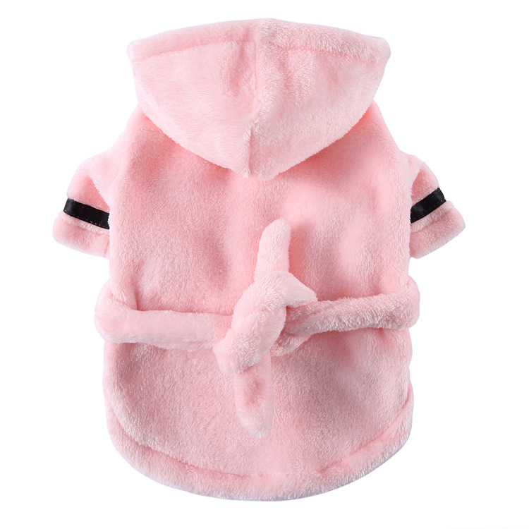 WholesaleHigh quality soft warm blank dog towel dog clothes clothes custom pet bathrobe