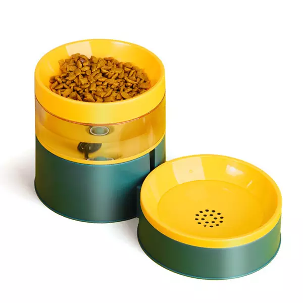 wholesale china ECO pet plastic food water bowl feeder pet accessories