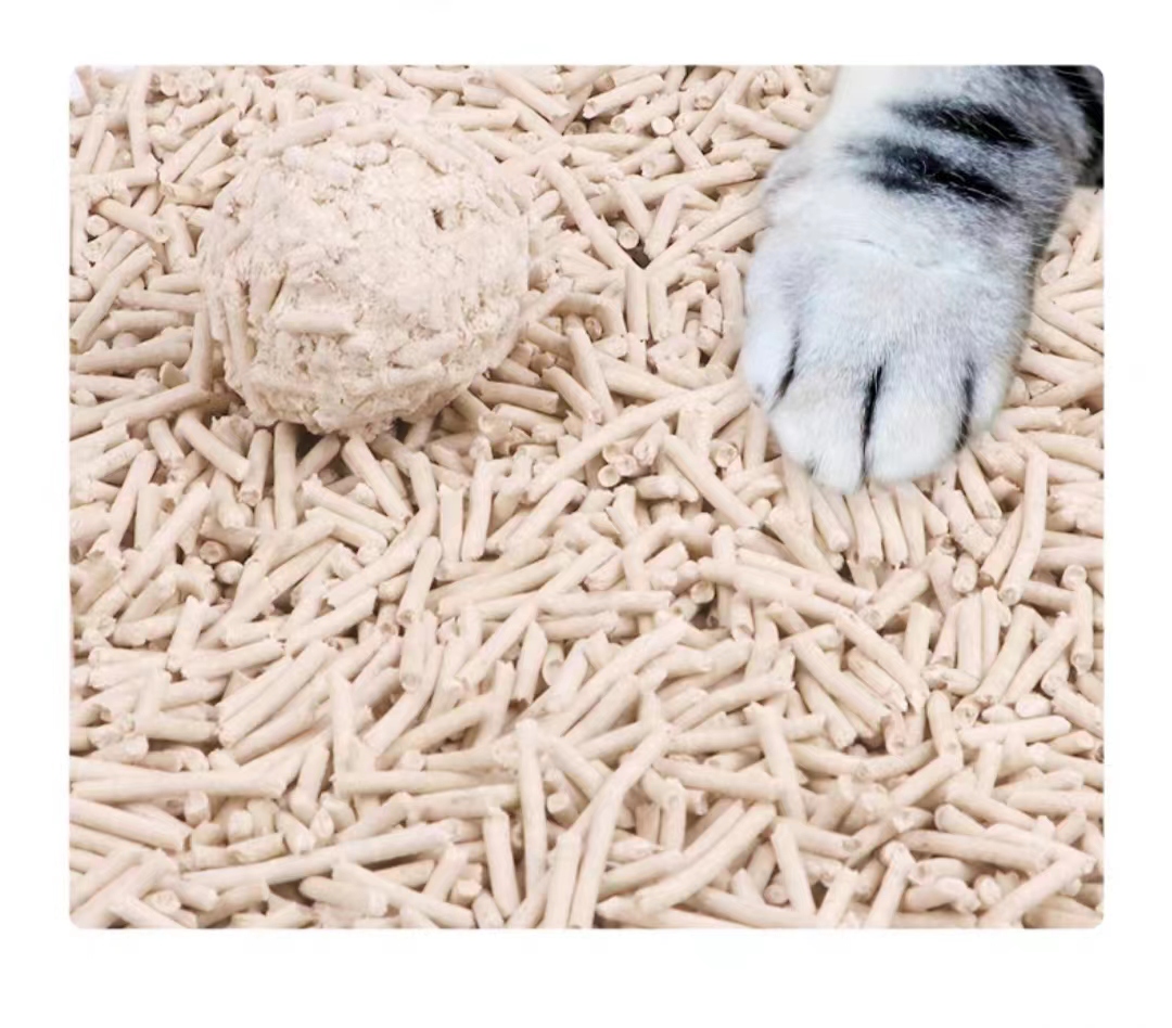 Wholesale factor price 100% Natural plant strong clumping high water absorption dust free tofu cat litter