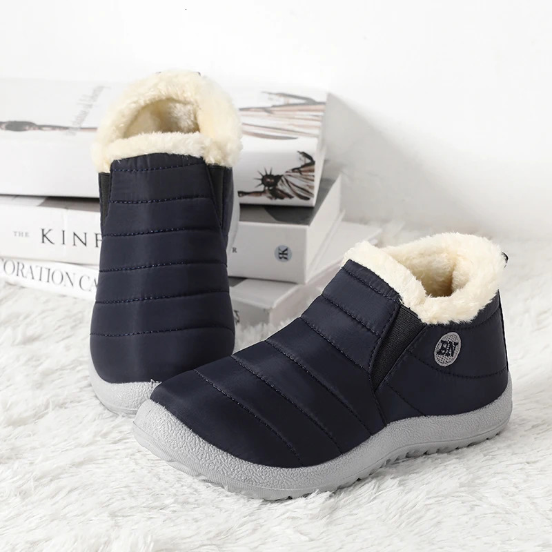 Mens boots snow breathable mens sports shoes hiking shoes platform winter shoes mens ankle boots waterproof mens shoes winter shoes 241126