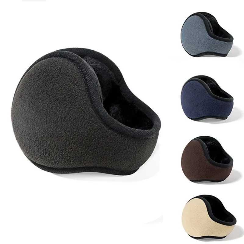 Winter unisex mens warm fur earmuffs womens velvet earmuffs thick warm earmuffs outdoor cycling skiing plush earmuffs W241126
