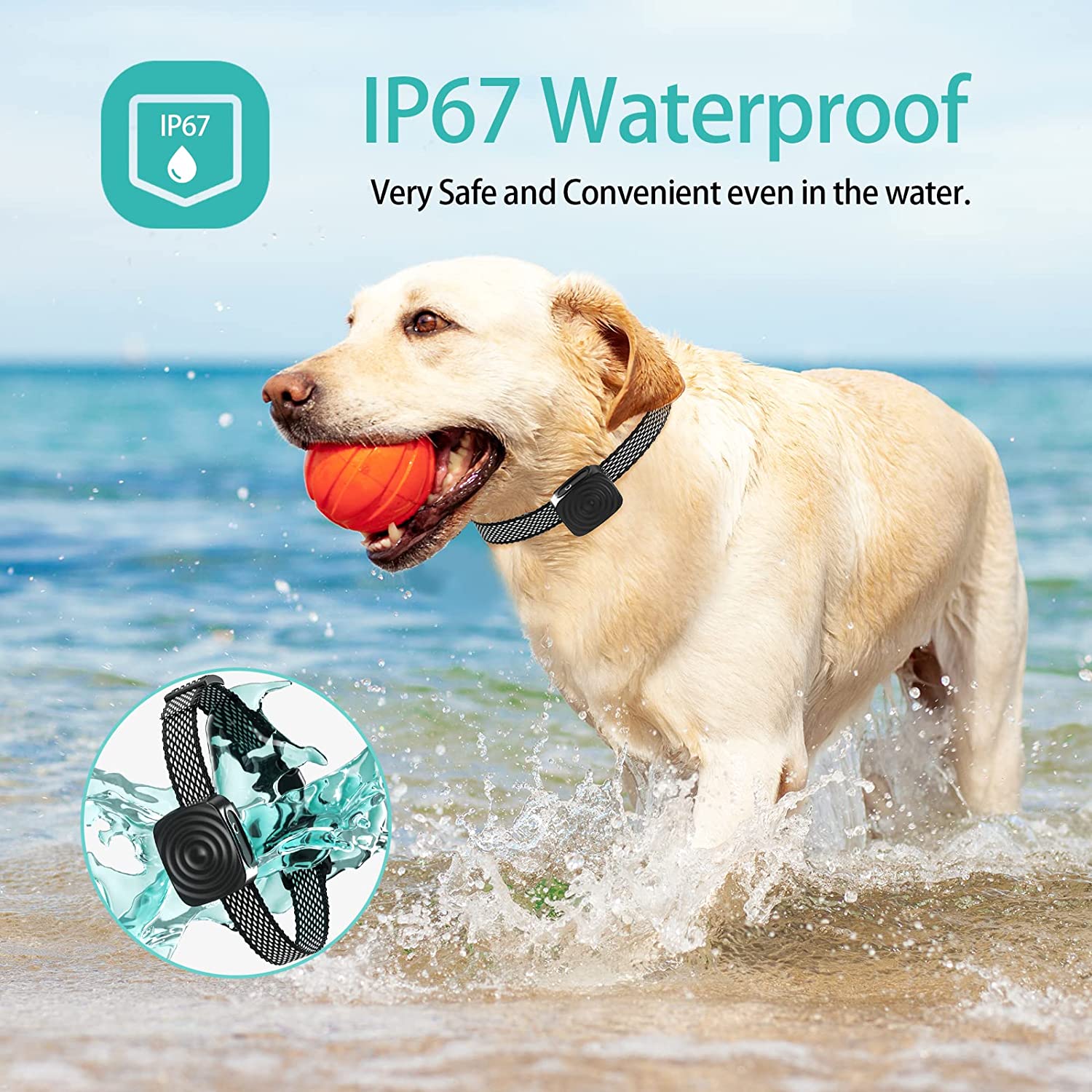 iPetDog OEM Pet Dog Accessories Retractable Dog Collar Leash and Wire Training Harness Set Made of High Quality Leather