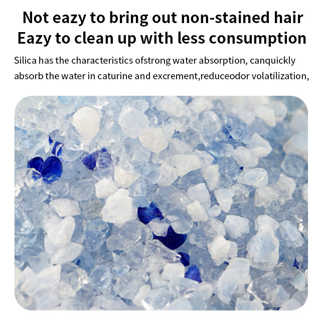 Wholesale High Quality 10L Silica Gel Cat Litter Highly Absorbent Silicone Crystal Cat Litter