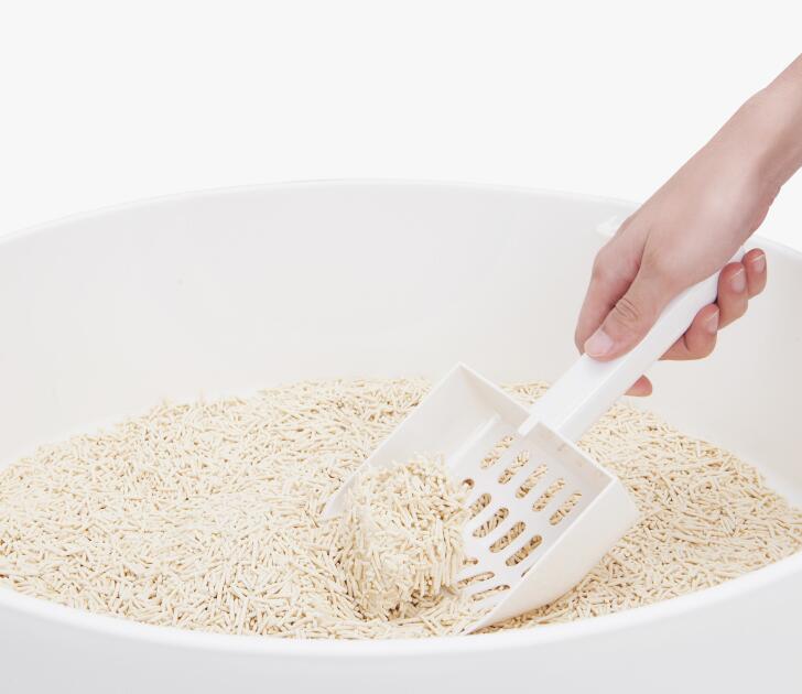 Low Budget Strong Clumping Natural Plant Stripe Shape Quickly Absorption Kitty Litter Sand Flushable Tofu Cat Litter