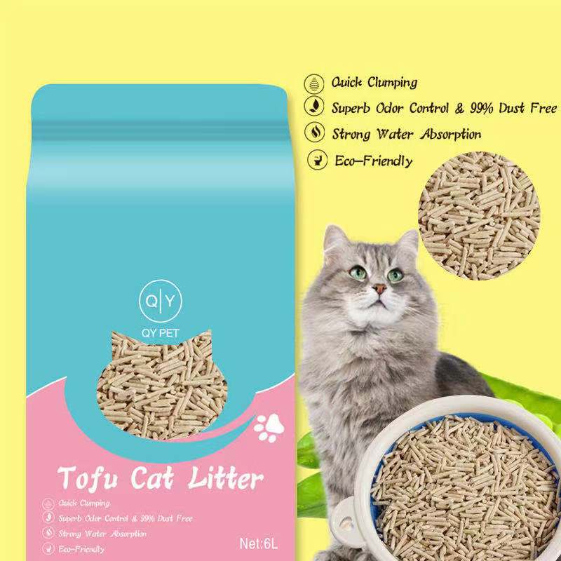Wholesale Hot Products Strong Clumping Protection Washable Tofu Cat Litter