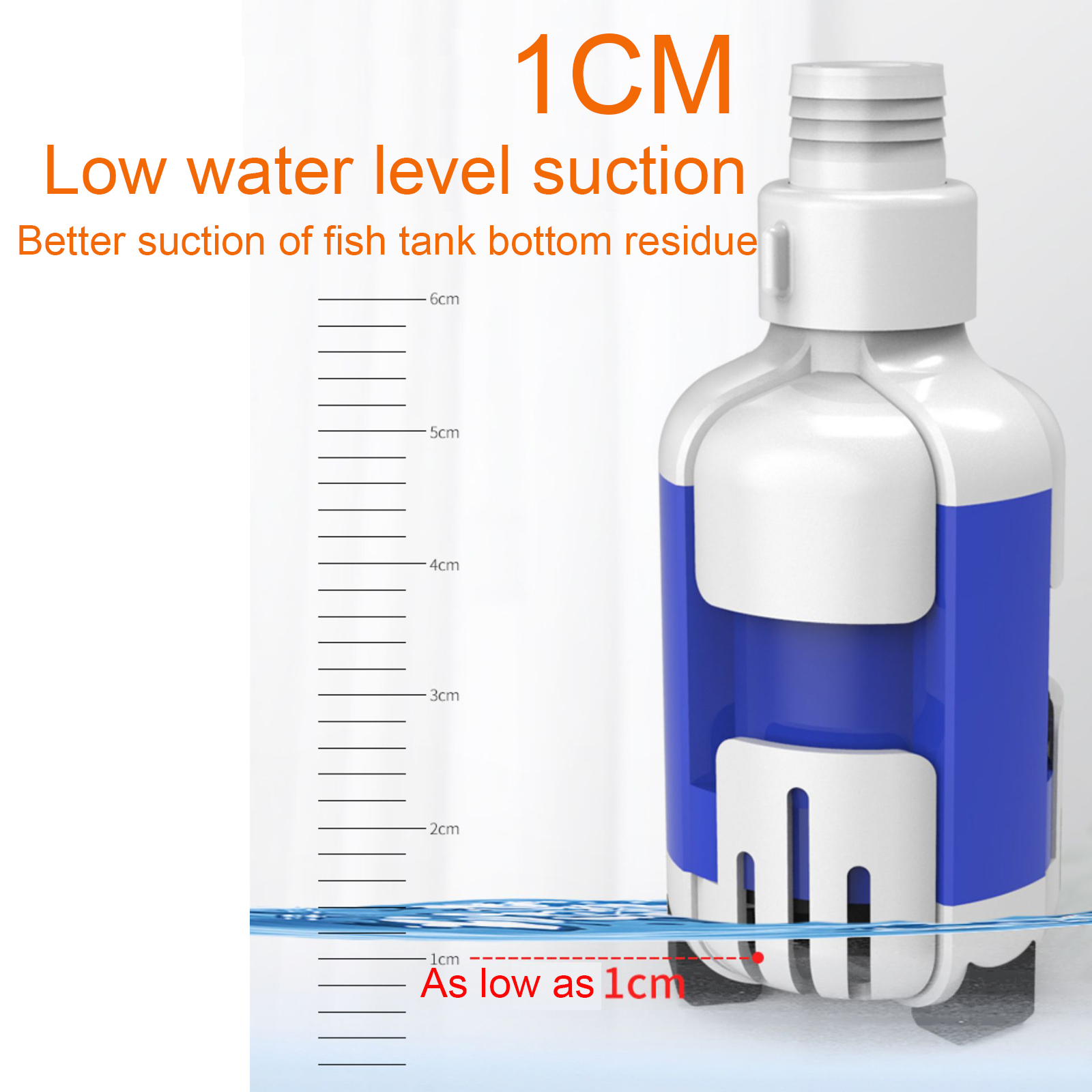 ZKSJ Submersible Pump Bottom Suction Filter Pump 700L 12V 9W Fish Tank Plastic Aquariums & Accessories Sustainable,stocked