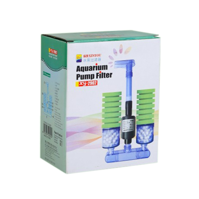 wholesale Xinyou XY-2902 fish tank pump filter aquarium sponge filter Aquarium pump filter