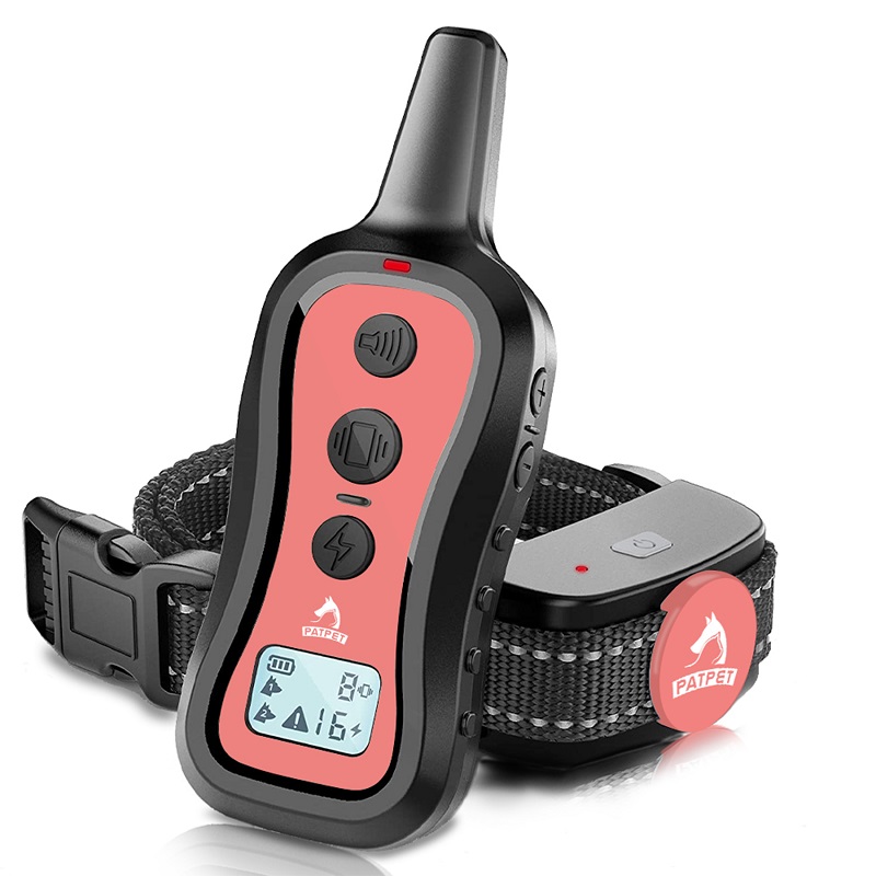 Hot Sale Dog Shock Pet Electric Training Collar With Remote Control Waterproof Anti Bark Shock Dog Collars For Dog
