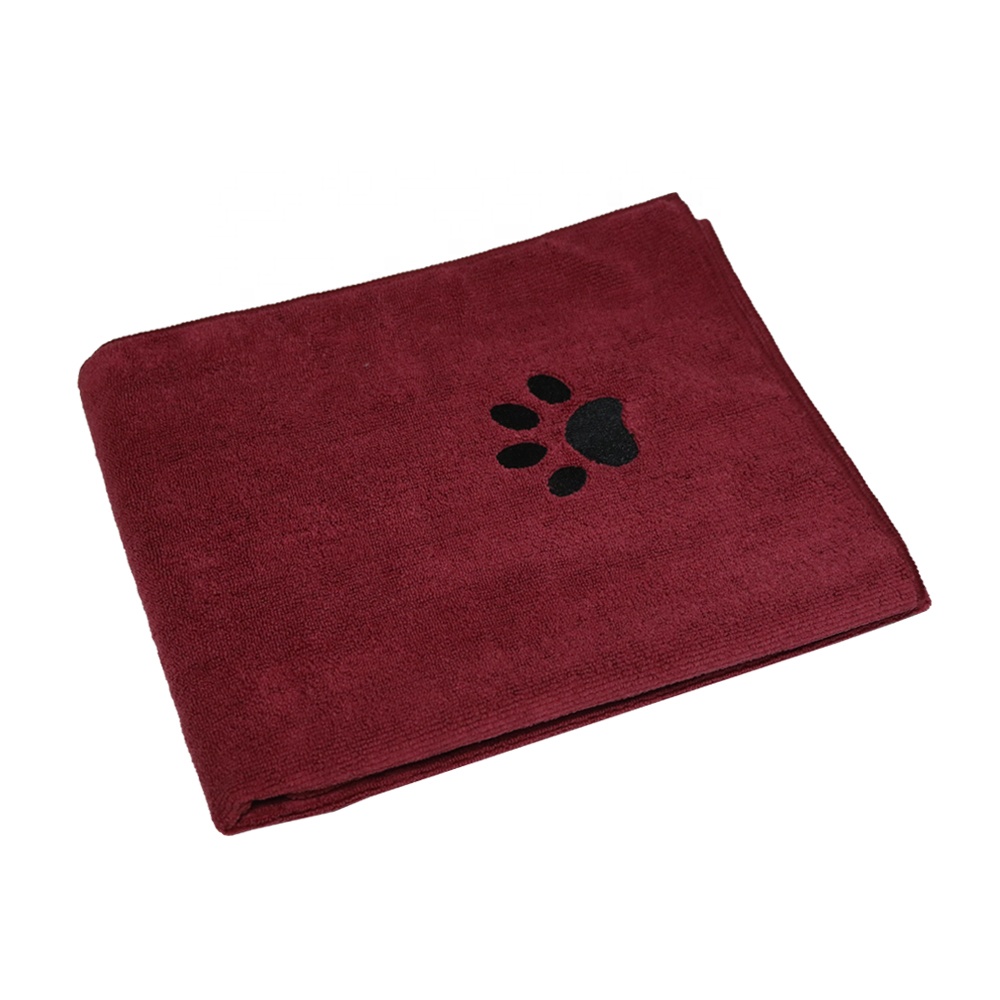 Best selling good quality super absorbent bath cleaning quick dry microfiber dog towel