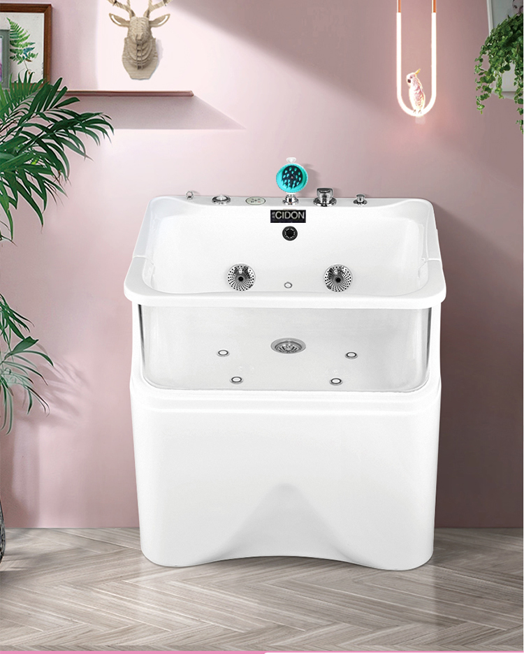 CIDON F1 Luxury Acrylic Freestanding Indoor Pets SPA Tub