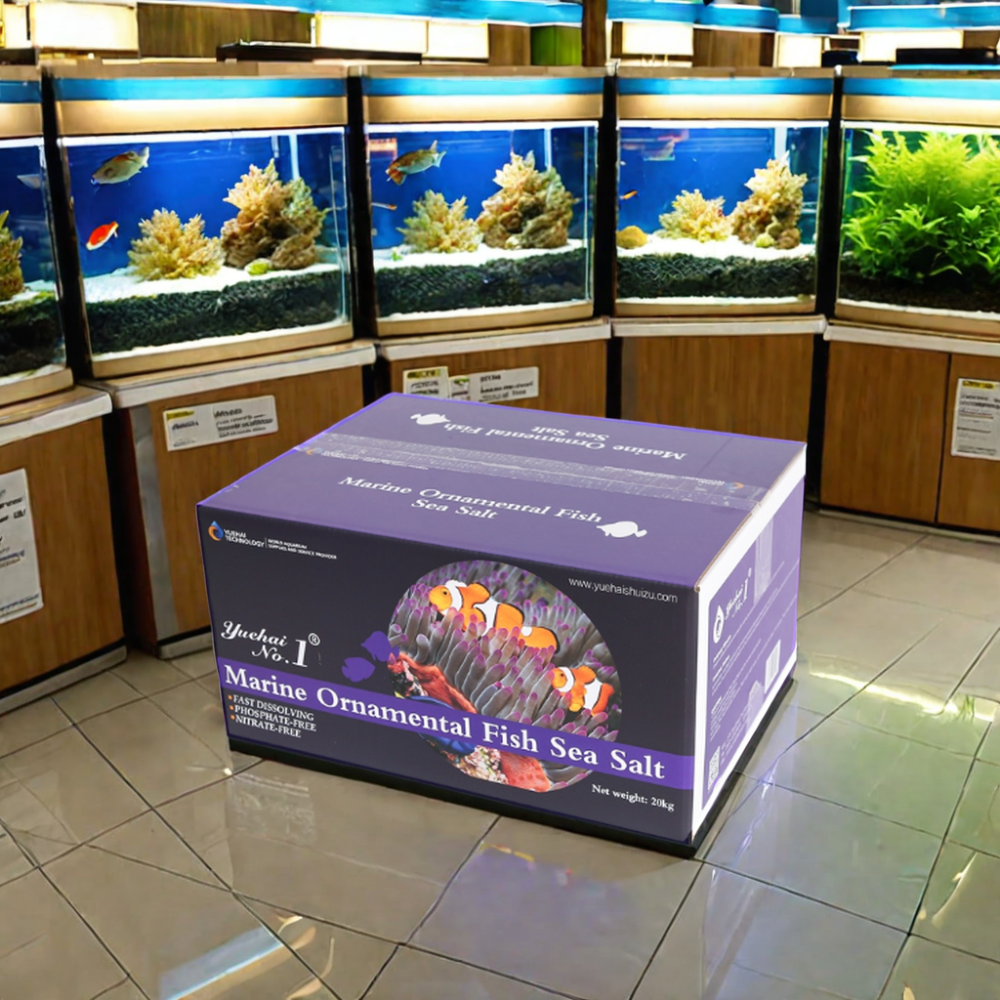 fish tank saltwater marine Large aquarium accessories Products Suppliers Wholesale price of 20kg Marine Fish Sea Salt