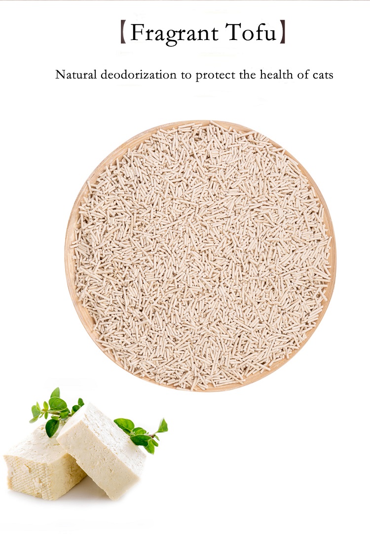 China Supplier Wholesale Best Flushable Tofu Cat Litter Sand For Pet Cleaning