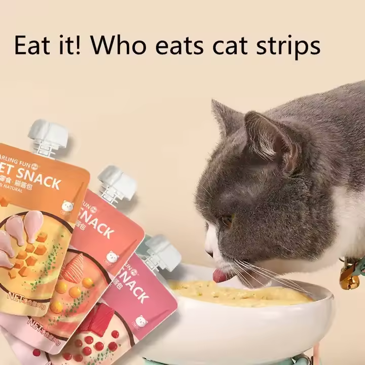 Natural Cat Treat Sticks, Mixed Fish Flavor, Low Calorie, Nutrient-Rich Snacks