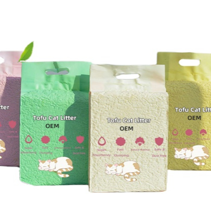 New arrival multi function durable tofu cat litter 7l wholesale boutique tofu cat litter