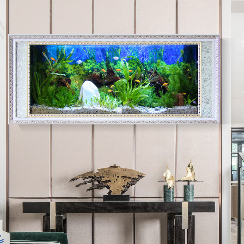 Hot Sale Glass Wall Hanging Glass Fish For Tank Fish Breeding Tanks