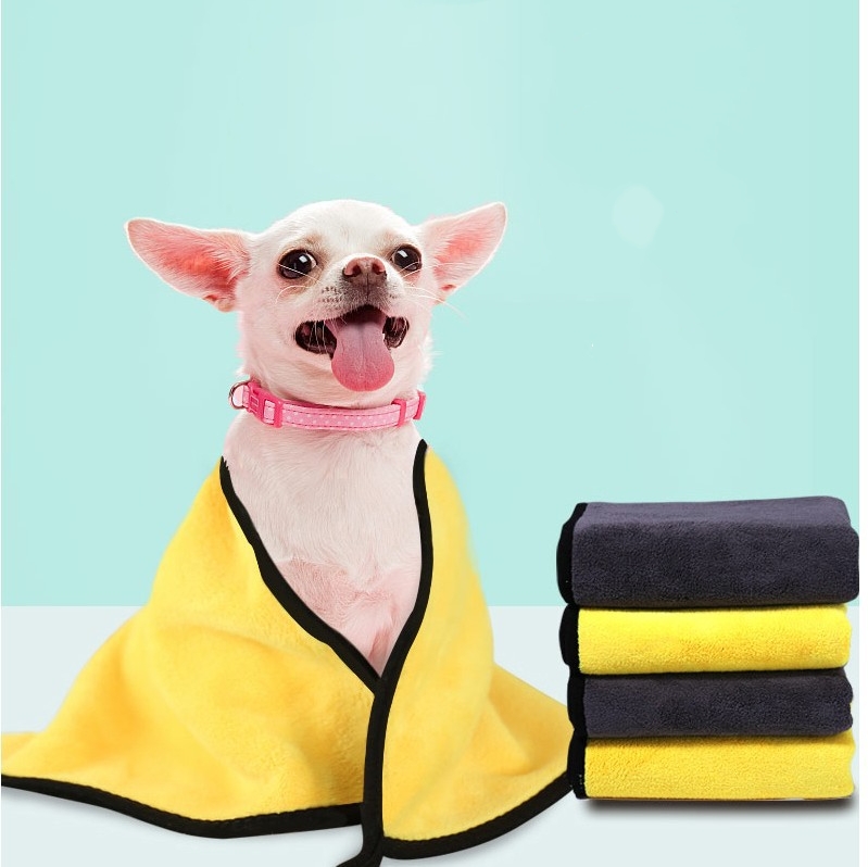 Top Sale Fast Absorb Cleaning Pet Towel Microfiber Pet Bath Towel