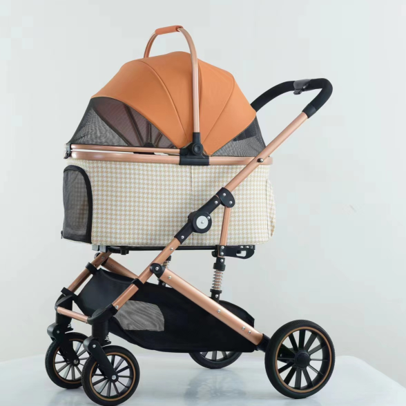 //premium pet fold travel stroller wholesale dog stroller pet carrier
