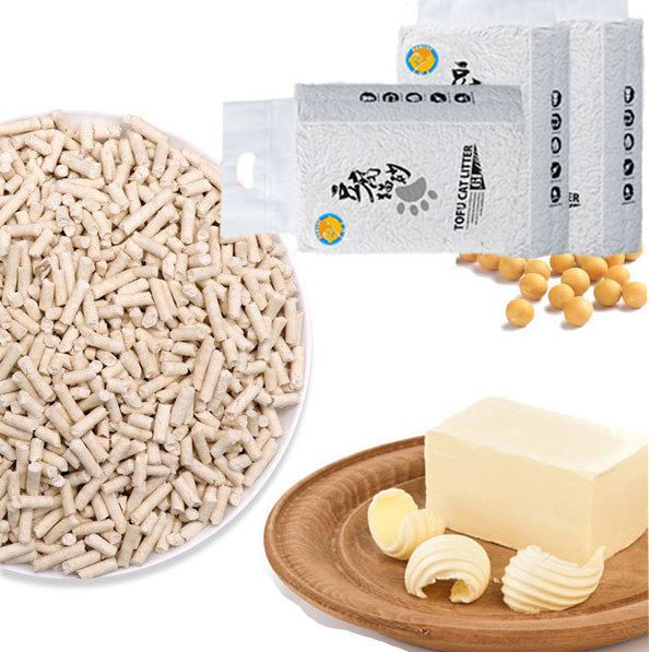 Factory Supplier Cat Sand Convenient Scooping Dust Free cassava cat litter tofu cat litter packaging