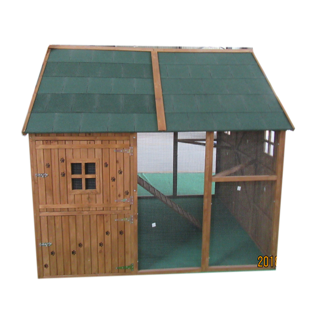 Ramp Garden farm Pet Home Chicken Nesting Box Wooden Backyard Small Animal House Outdoor Cat cage with ramp