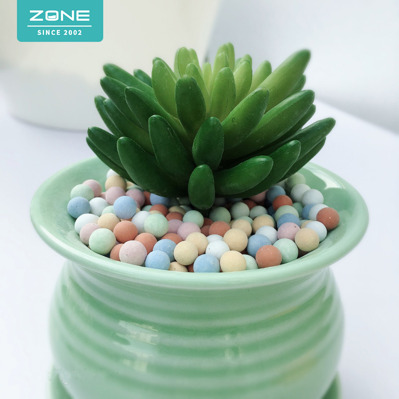 Colorful decorative ceramic balls for Succulents gardening decoration