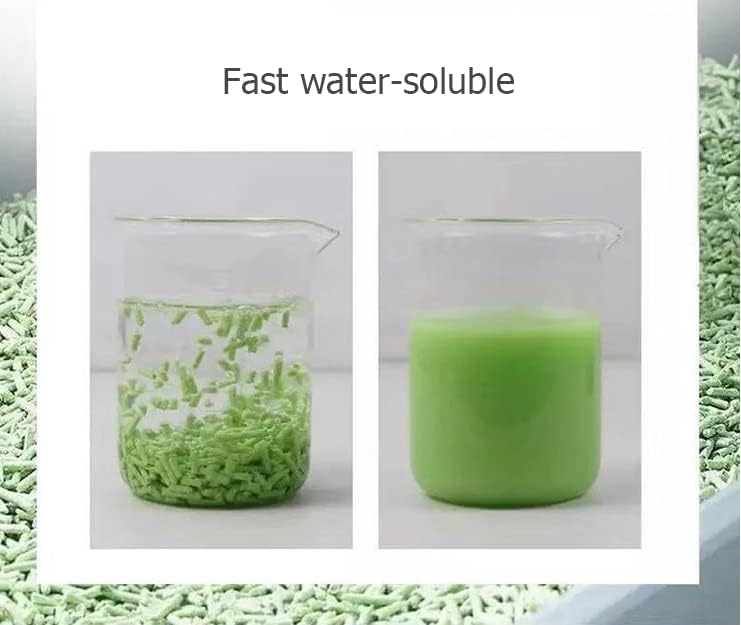 Manufacturers Plant Cat Sand High Quality Low Dust 6L Clumping Crushed Stripe Shape Tofu Cat Litter