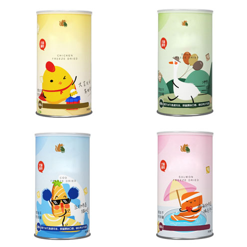 TTT Hot Sale Other Pet Food Freeze Dried for Cats Snacks Nutritious Kittens Adult Chicken Breast Salmon Cod Treats