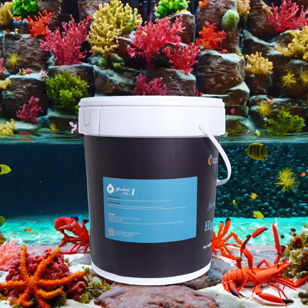 For Live Grab Export Company Factory Directly Supply 20kg 25kg barrel bag Best aquaculture sea salt for shrimp farming