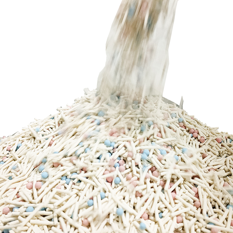 Pet Supplies Bulk Low Dust Tofu Sand Cat Polymer Tofu Cat Litter Sand Tidy Mixed Tofu Cat Litter