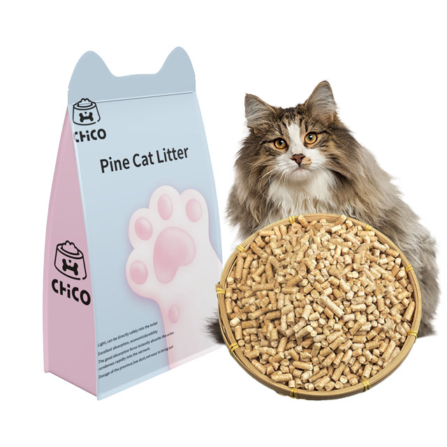 Explosive New Products Clumping Pine Wood Cat Litter Activated Charcoal Pine Litter Significant Bacteriostasis Cat Litter