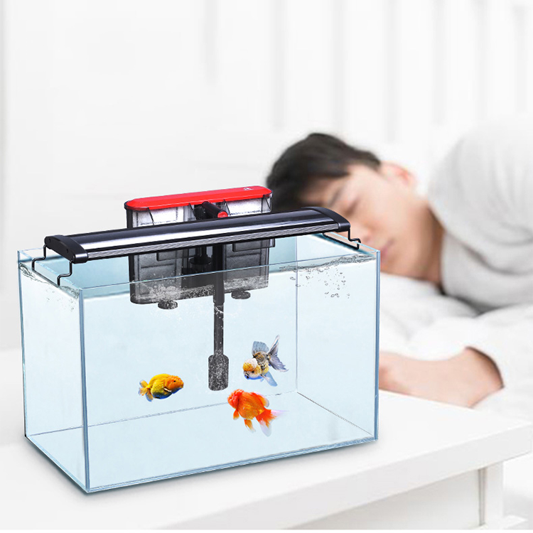 Super White Glass Aquarium Fish Tank Right Angle Water Grass Acrylic Fish Tank for Factory Wholesale