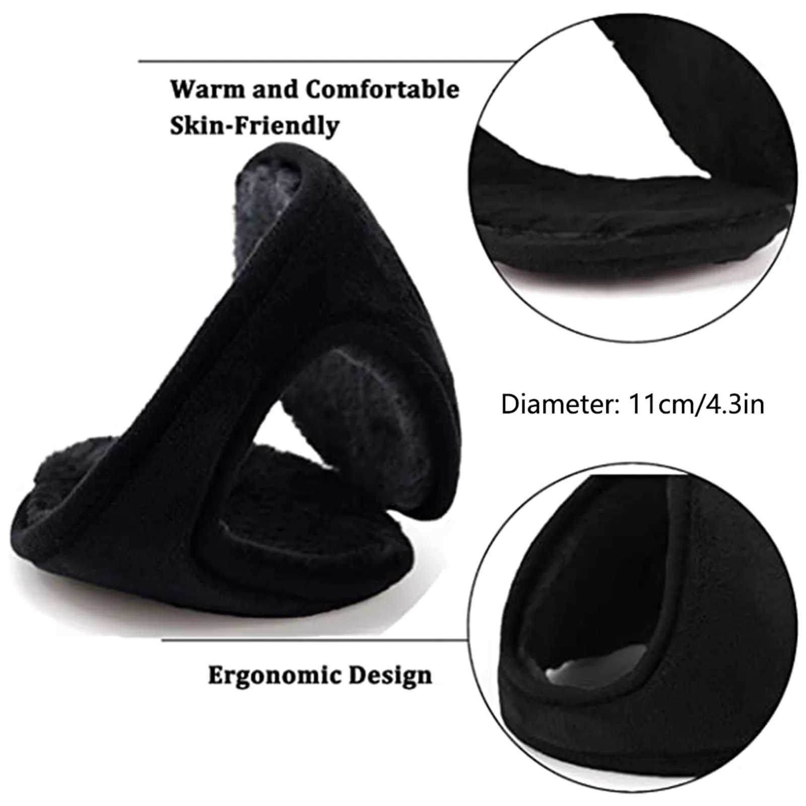 Earmuffs In Winter Cold Weather Earmuffs Outdoor Earmuffs Women Men Outdoor Running Warm Ear Muff Headband Hair BandXJ241126