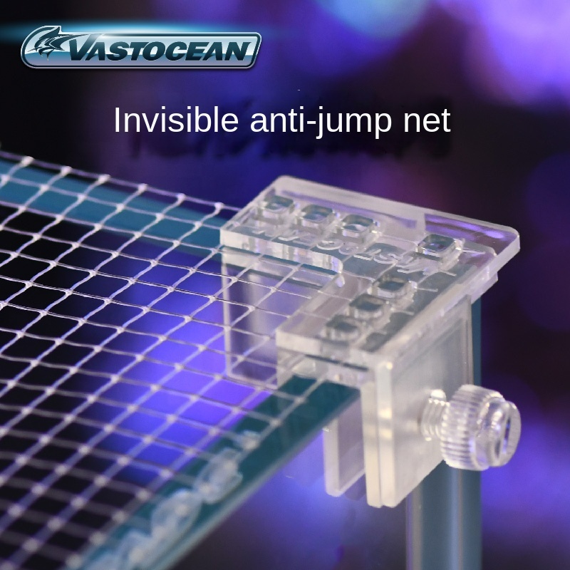 Vastocean Plastic Multifunctional Grid Plate Aquarium Fish Tank Cover Anti-jump Net