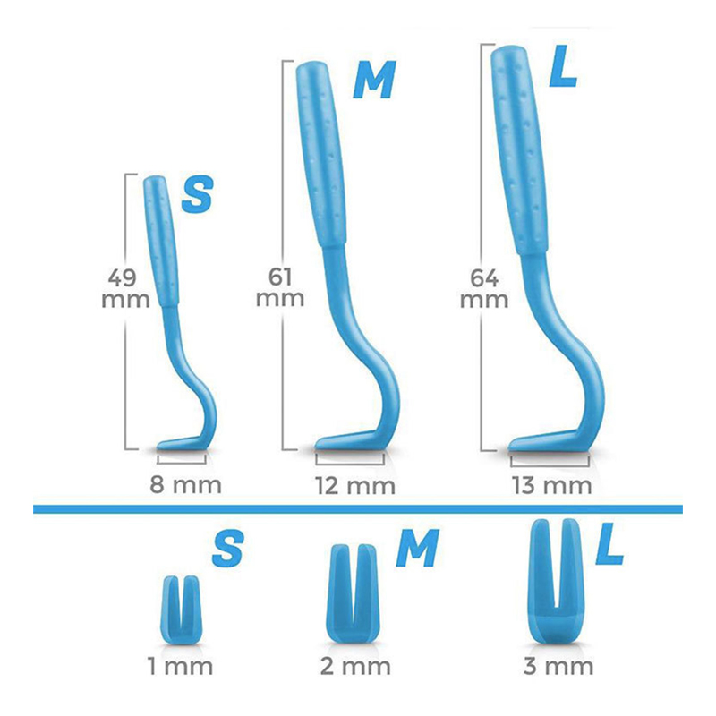 Tick Remover Tools Value 3 Pack Dog Cleaning Tools flea tick hook pet lice catcher