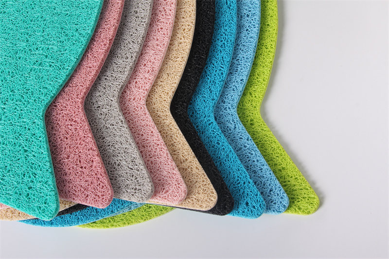 pet cat litter mat with foam backing litter trapping mat cat toilet mat pet placemat
