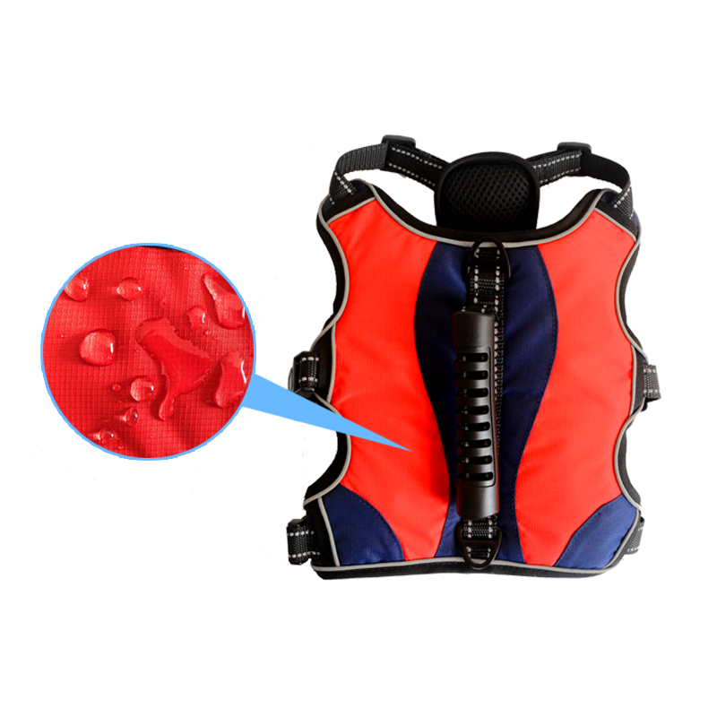 Luxury Service Dog Harness Set Designer Custom Logo Thermal Auxiliary No Pull Pet Harness and Leash Waterproof