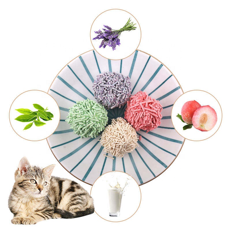 Pet Supplies Cat Litter Extra Absorption Premium Economical Clumping Clean Dust Free Tofu Cat Litter Sale