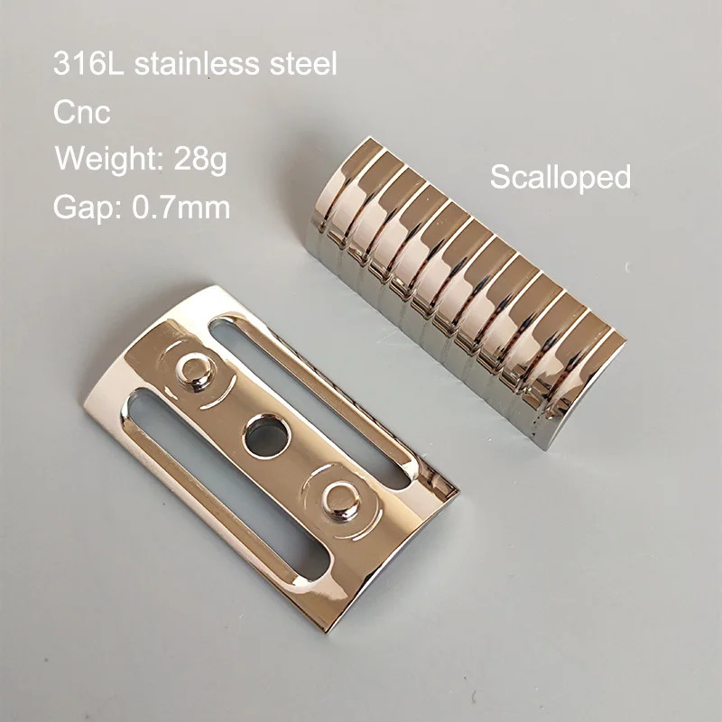 Dscosmetic T7 stainless steel safety razor head 241125