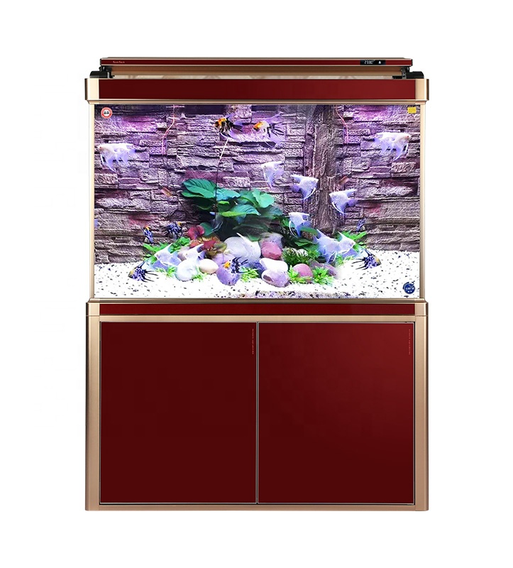 SUNSUN HLT Series View Ornamental Aquarium Arowana Large Glass Fish Tank For Home And Company Use