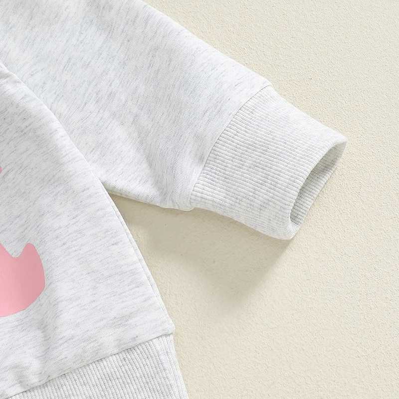 Clothing Sets Toddler Girl 2-Piece Winter Outfits Cozy Sweater Jogger Pants Set Infant Cold Weather Clothing Warm Tracksuit H241126